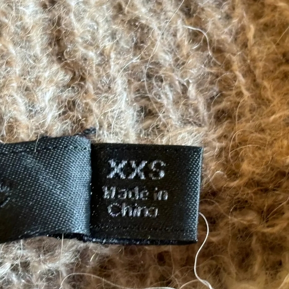 NWOT Jenni Kayne Cocoon Crewneck Sweater Sand Stipe Tan Oversized XXS-Small! - Picture 7 of 13